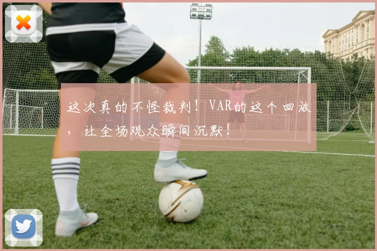 这次真的不怪裁判！VAR的这个回放，让全场观众瞬间沉默！
